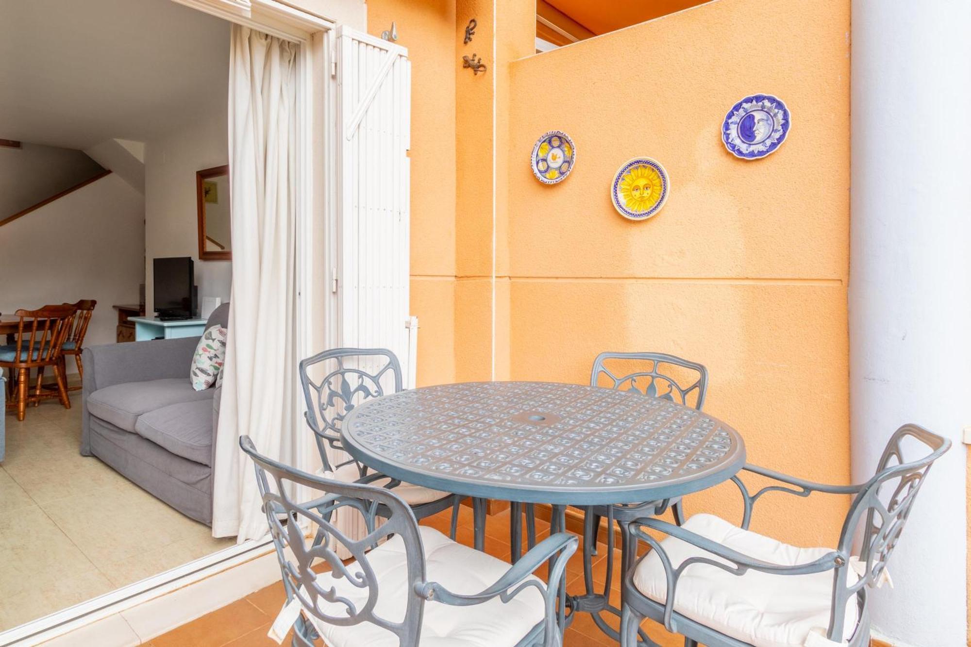Edificio Menorca Apartment Balcon del Mar Bagian luar foto
